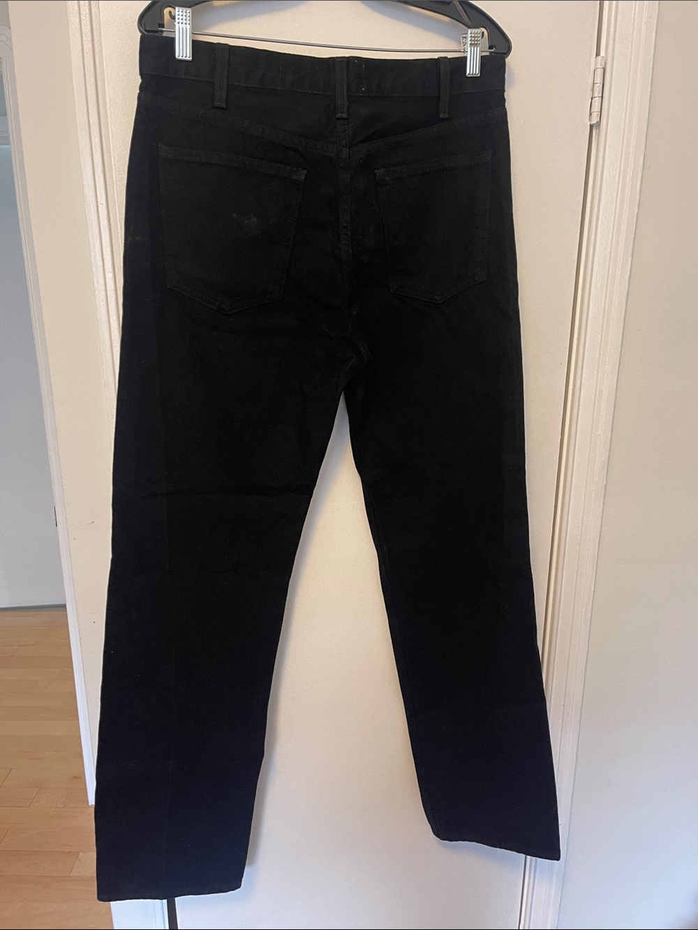 Nili Lotan Black Straight Jeans - Picture 4 of 6